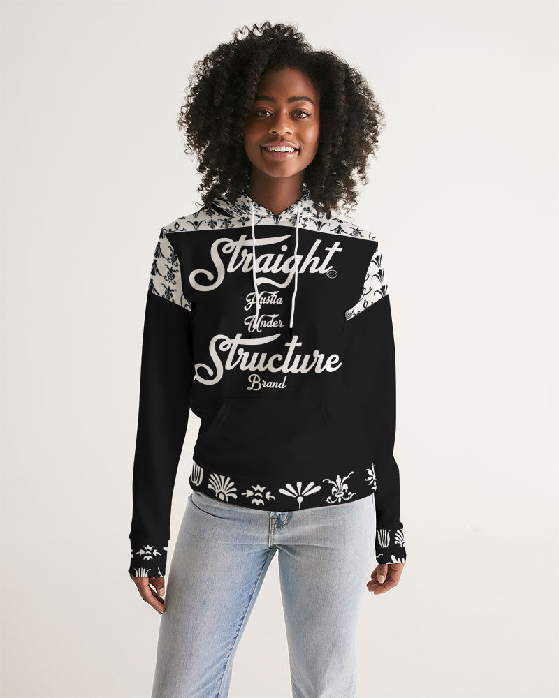 SHUS Brand Upscale Black Luxury Women's Hoodie