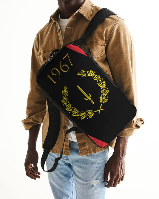 The Black American Heritage flag Luxury Slim Tech Backpack