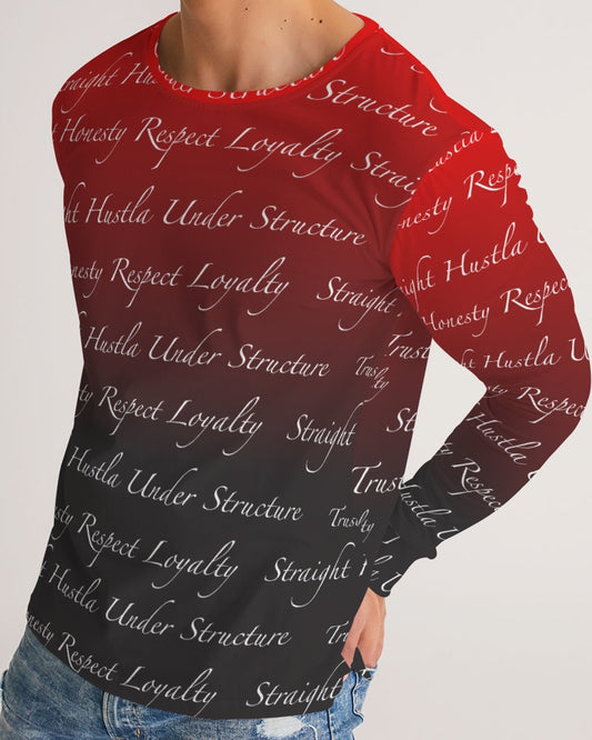 SHUS Brand Trust Luxury Men's Long Sleeve Tee