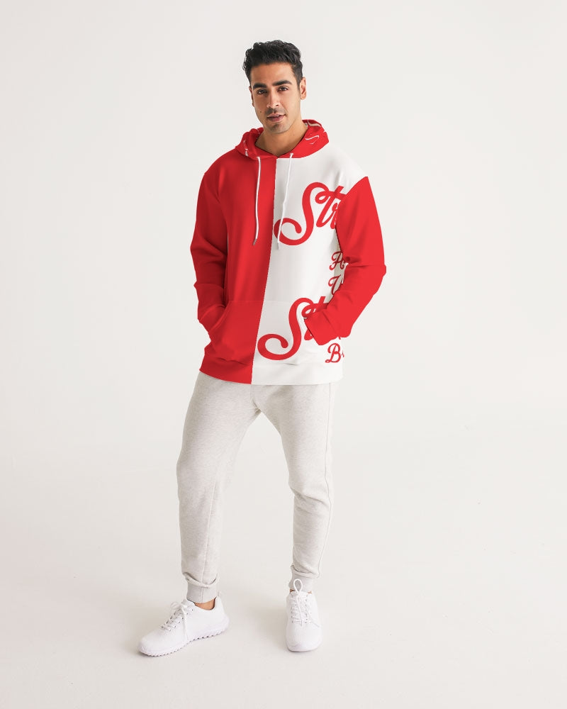 SHUS Brand Red logo luxury Men's Hoodie