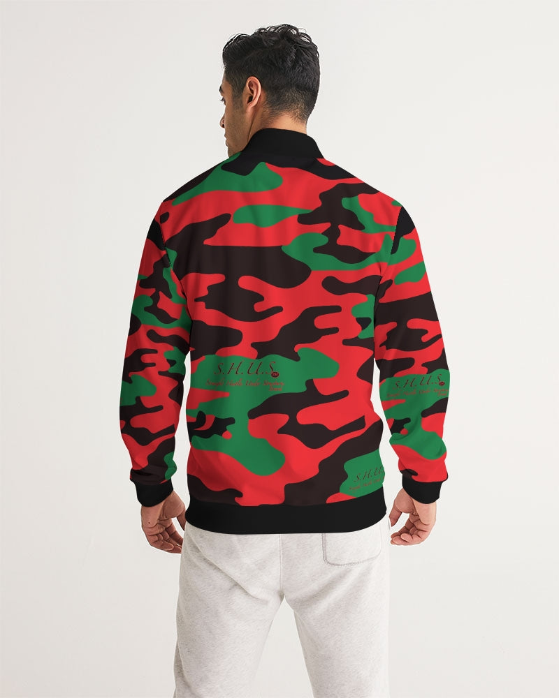 SHUS Brand RBG Camo Luxury Men's Track Jacket
