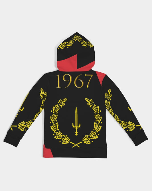 The Black American Heritage flag Luxury Kids Hoodie