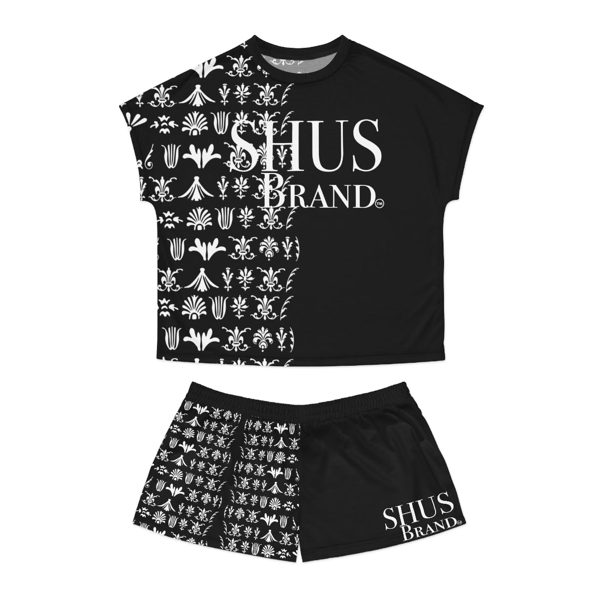 SHUS Brand Luxury Women's Short Pajama Set