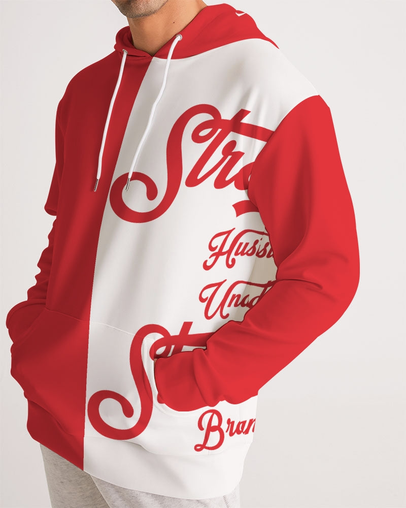 SHUS Brand Red logo luxury Men's Hoodie