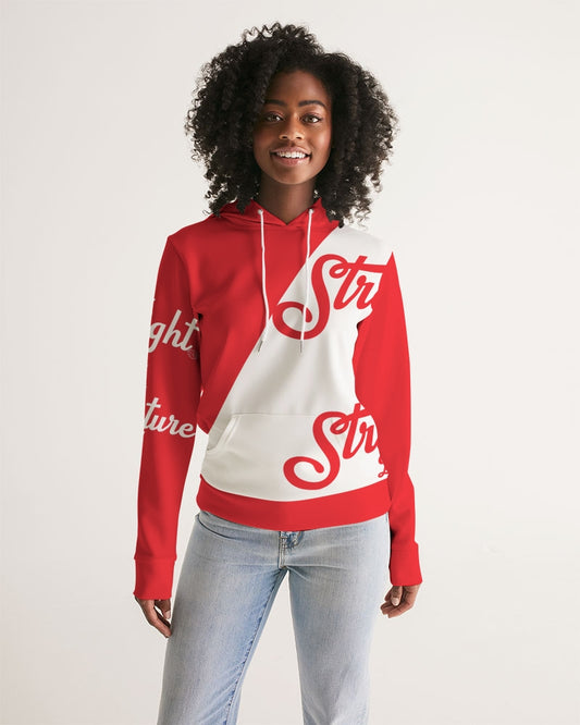 SHUS Red logo luxury Women's Hoodie