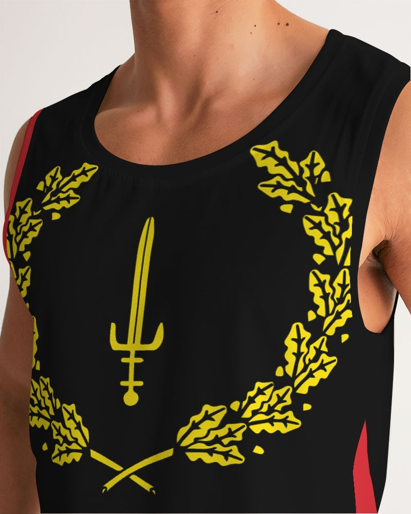 The Black American Heritage flag Luxury Men's Sports Tank