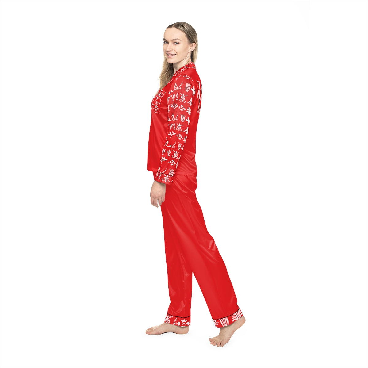 SHUS Brand  Women's luxury Satin Pajamas