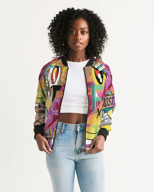 Legends Live forever Luxury Women's Bomber Jacket