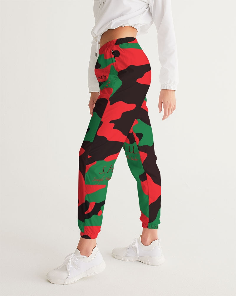 SHUS Brand RBG Camo Luxury Women's Track Pants