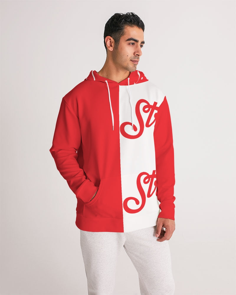 SHUS Brand Red logo luxury Men's Hoodie