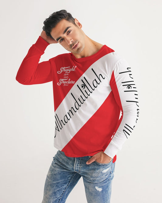 SHUS Brand Inshallah Luxury Men's Long Sleeve Tee