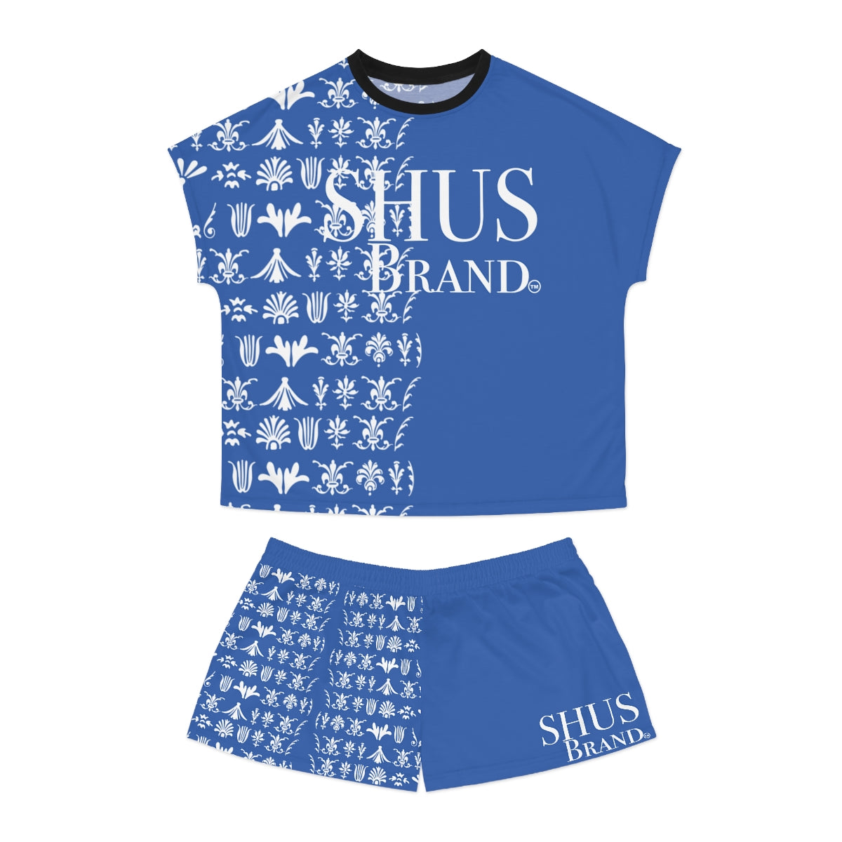 SHUS Brand Luxury Women's Short Pajama Set