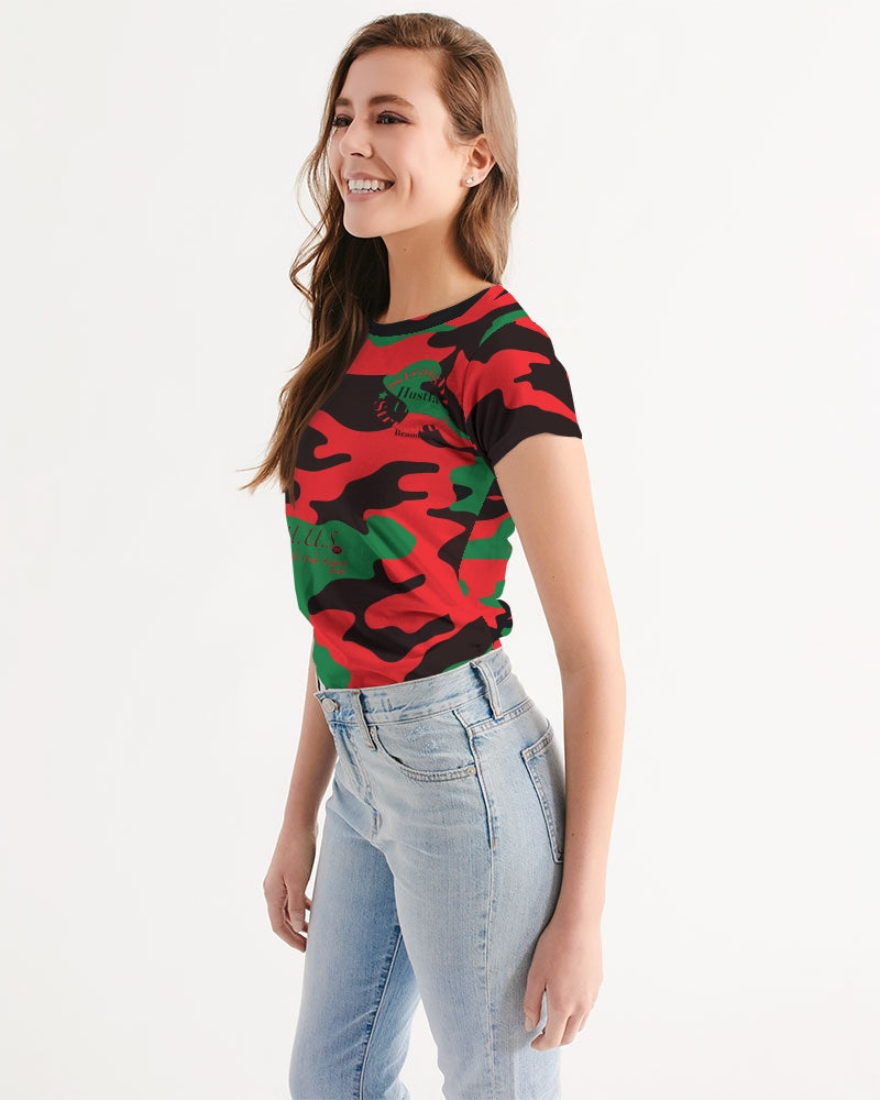 SHUS Brand RBG Camo Luxury Women's Tee