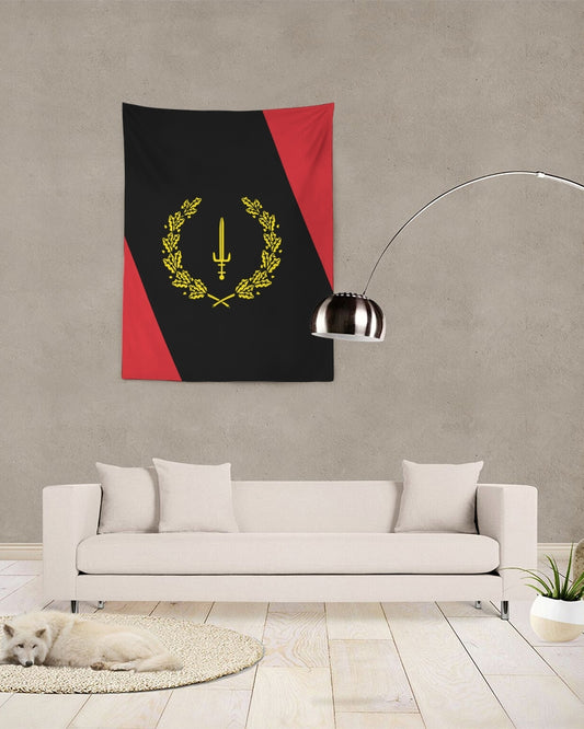 The Black American Heritage flag Luxury Tapestry 60"x80"