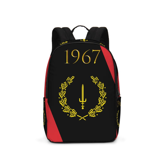 The Black American Heritage flag Luxury Large Backpack