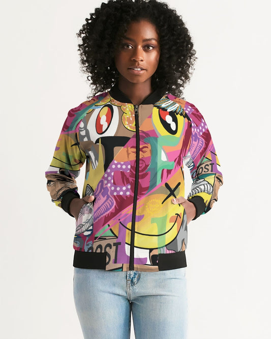 Legends Live forever Luxury Women's Bomber Jacket