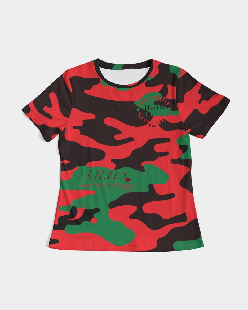 SHUS Brand RBG Camo Luxury Women's Tee