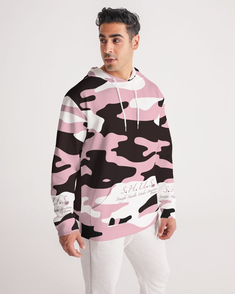 SHUS Brand Pink & Ready Camo Men's luxury Hoodie