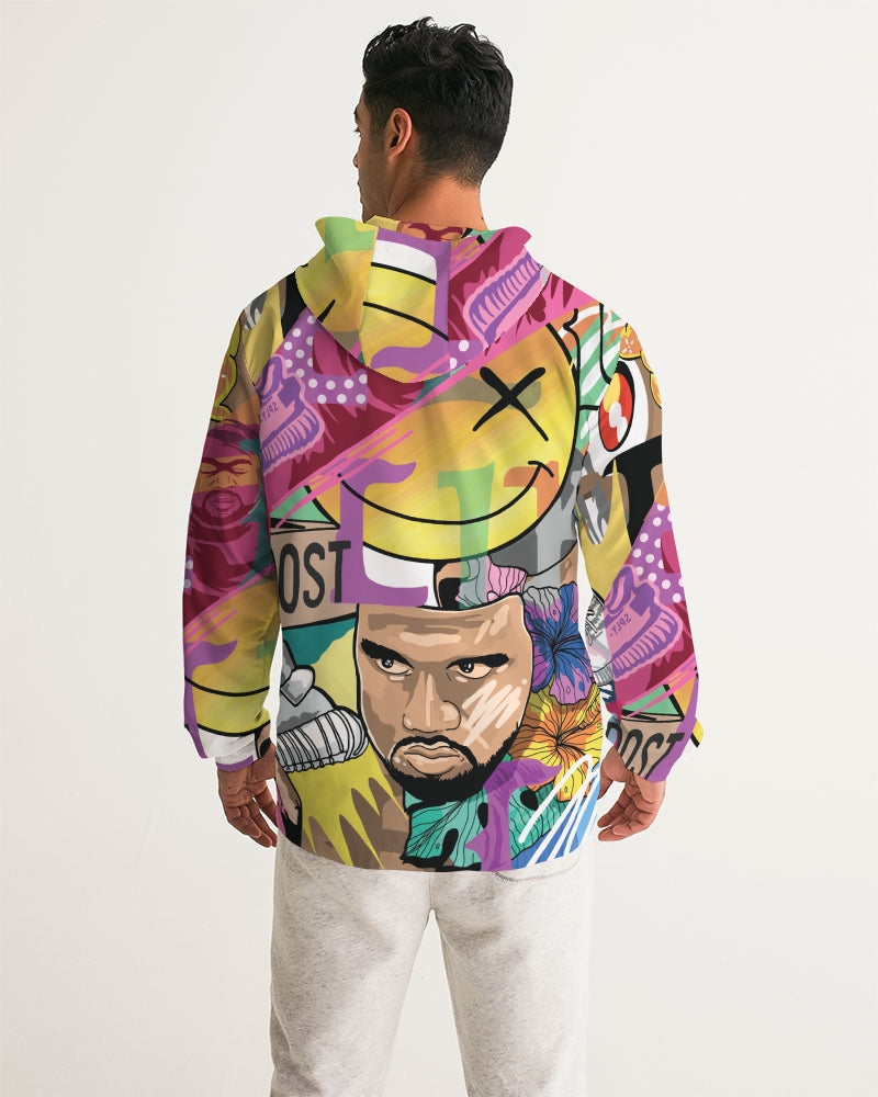 Legends Live forever Luxury Men's Windbreaker