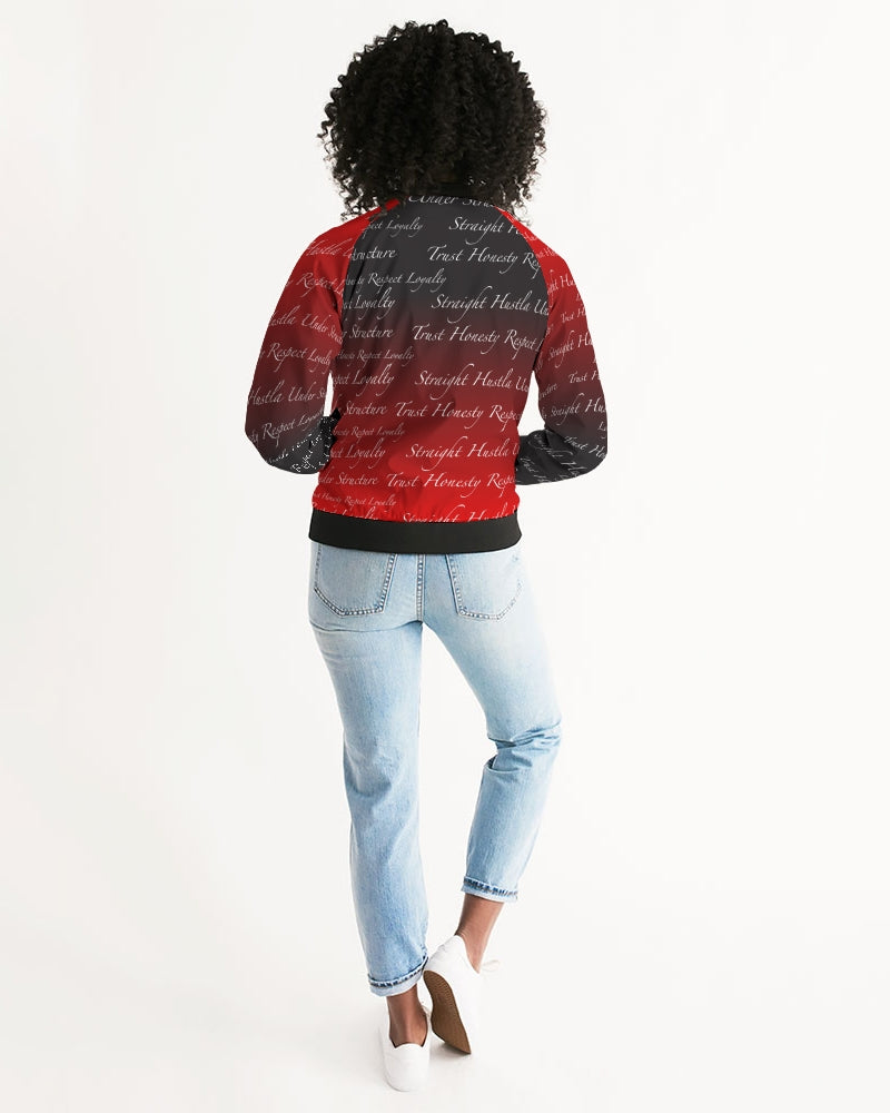 SHUS Brand Trust Luxury Women's Bomber Jacket