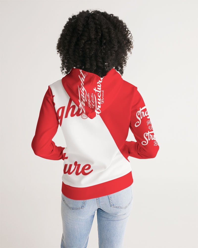 SHUS Red logo luxury Women's Hoodie