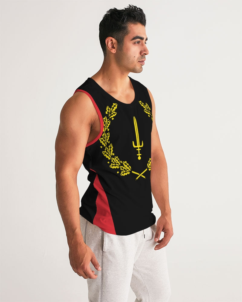 The Black American Heritage flag Luxury Men's Sports Tank