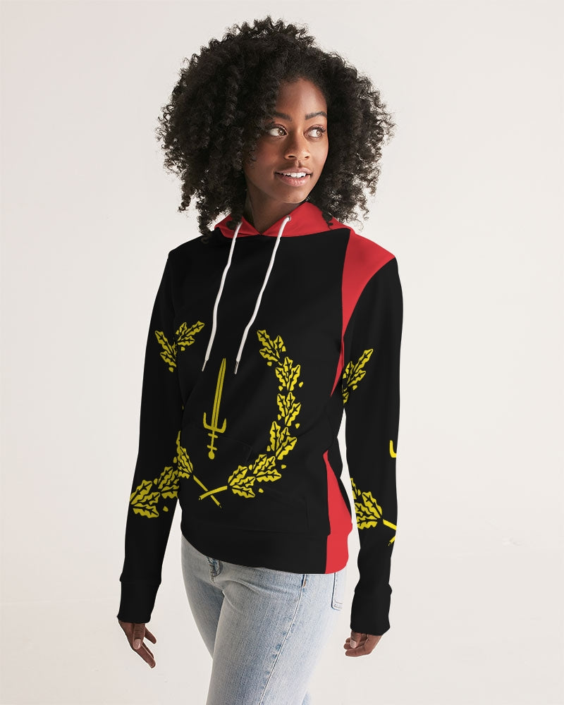 The Black American Heritage flag Luxury Women's Hoodie