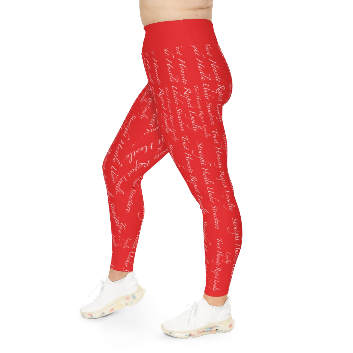 SHUS Brand Trust, Respect, luxury Plus Size Leggings