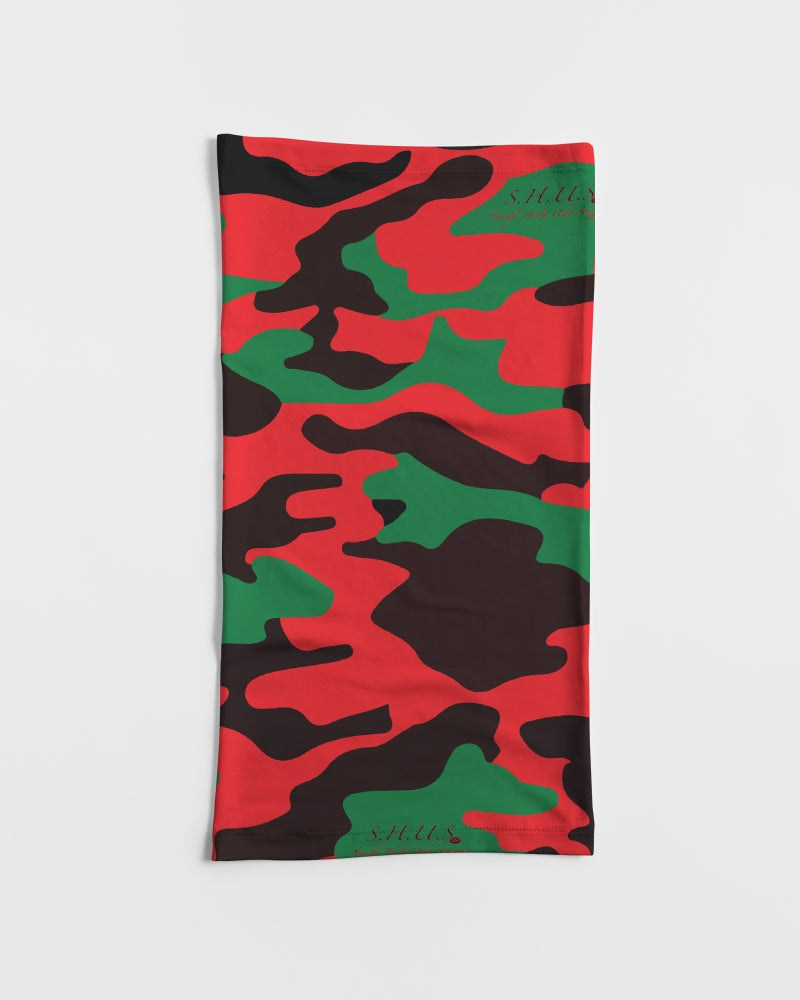 SHUS Brand RBG Camo Luxury Neck Gaiter Set