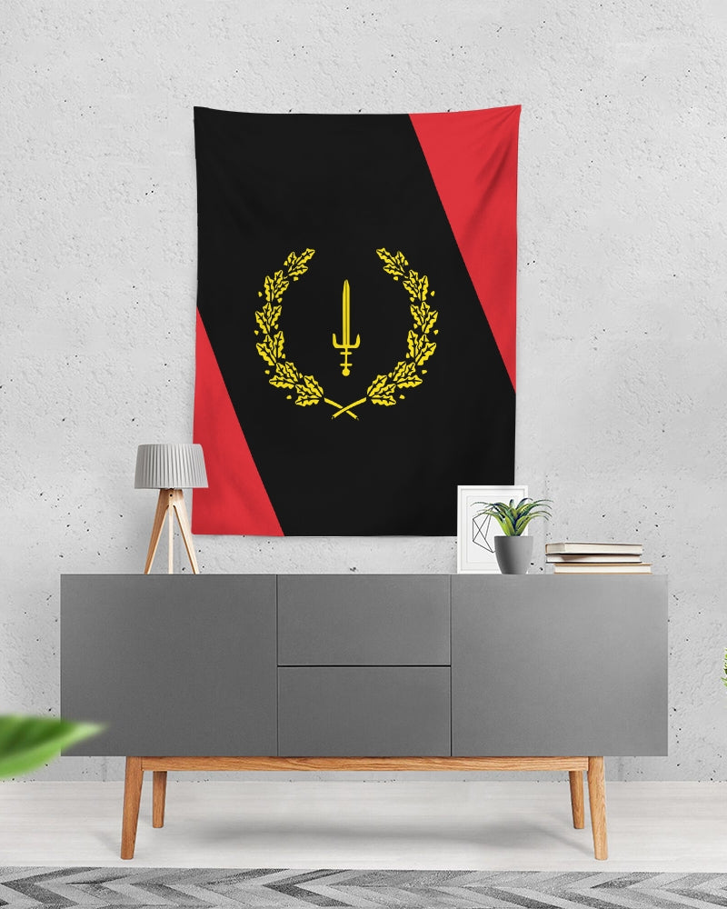 The Black American Heritage flag Luxury Tapestry 60"x80"