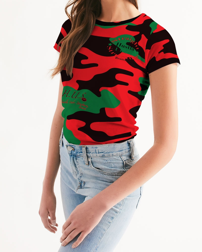 SHUS Brand RBG Camo Luxury Women's Tee