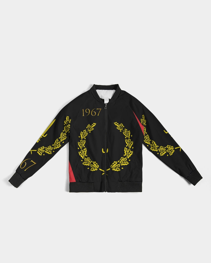 The Black American Heritage flag Luxury Women's Bomber Jacket