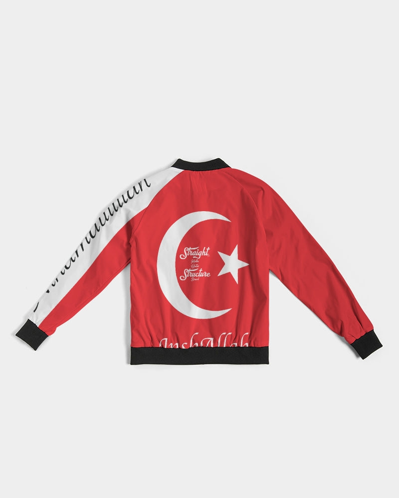 SHUS Brand Inshallah Luxury Women's Bomber Jacket