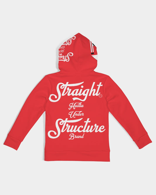 SHUS Red logo luxury Kids Hoodie