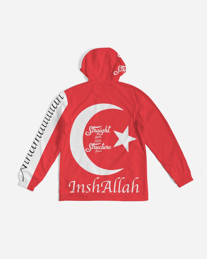 SHUS Brand Inshallah Luxury Men's Windbreaker
