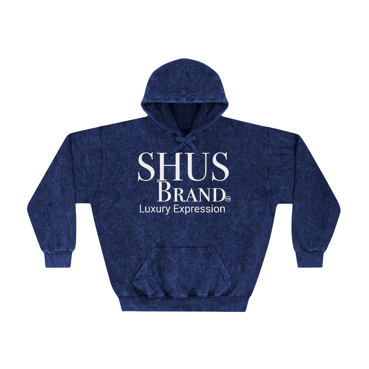 SHUS Brand luxury Unisex Mineral Wash Hoodie