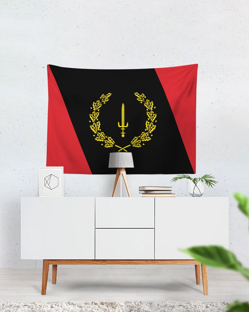 The Black American Heritage flag Luxury Tapestry 80"x60"