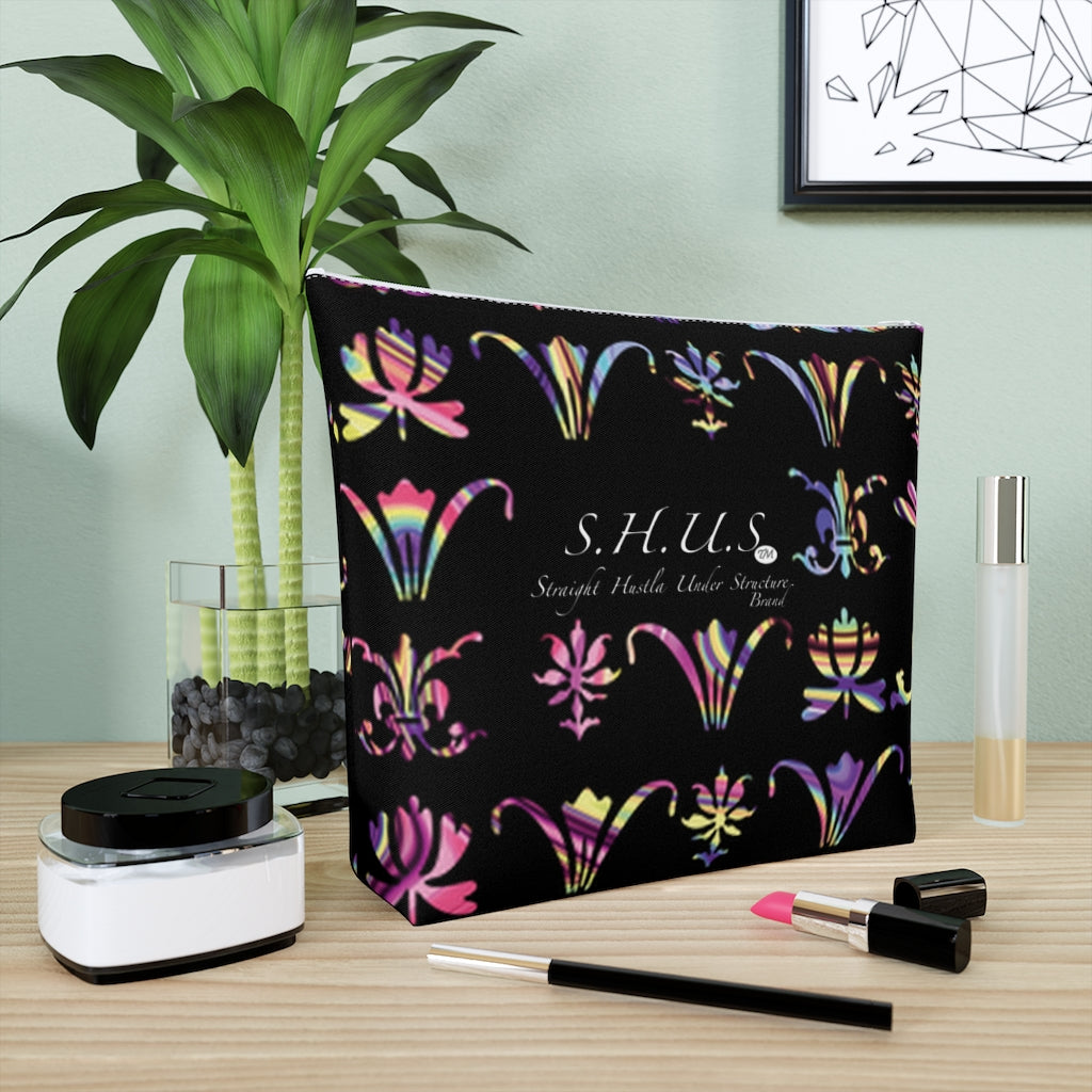 SHUS Brand Luxury Cotton Cosmetic Bag