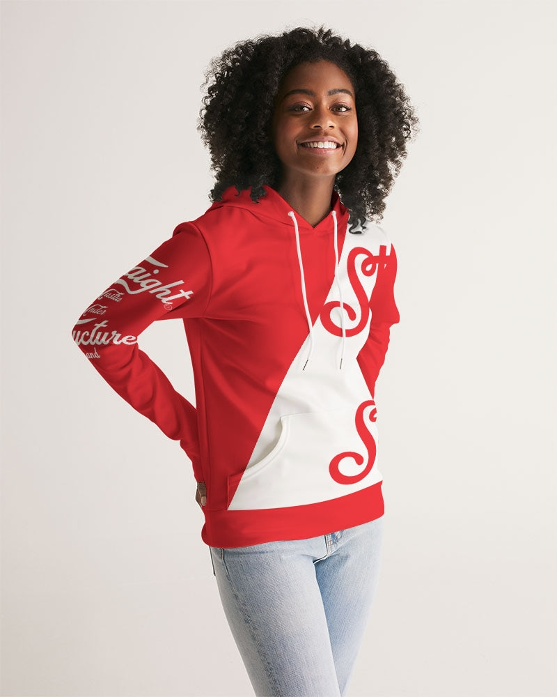 SHUS Red logo luxury Women's Hoodie