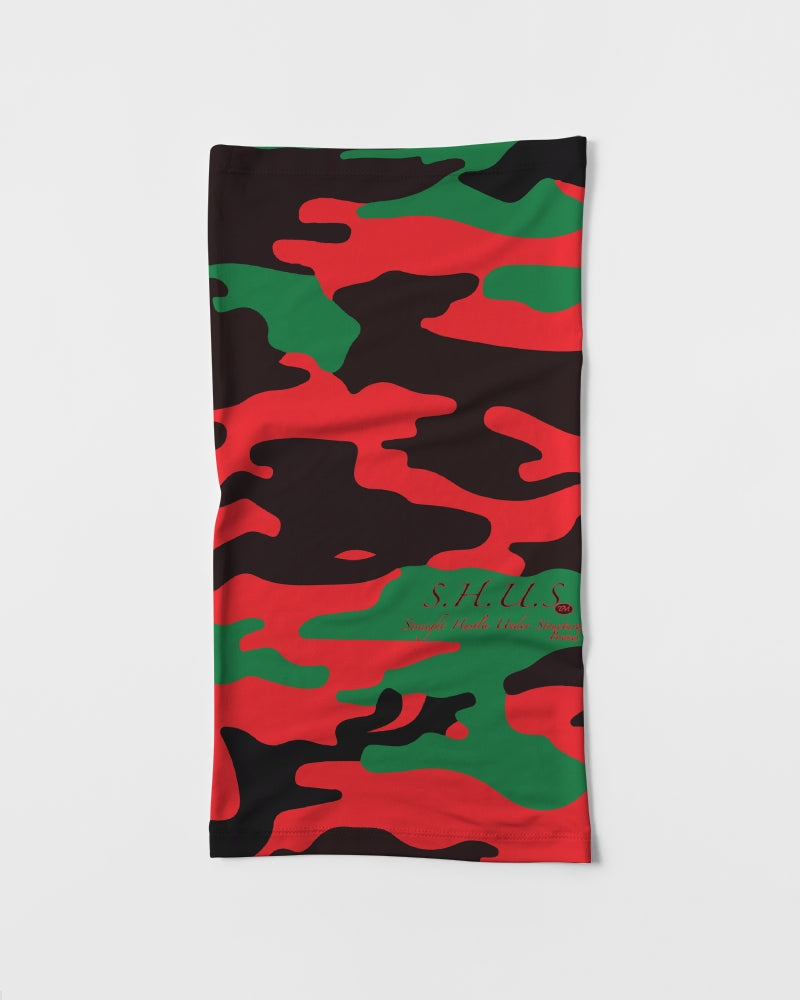 SHUS Brand RBG Camo Luxury Neck Gaiter Set