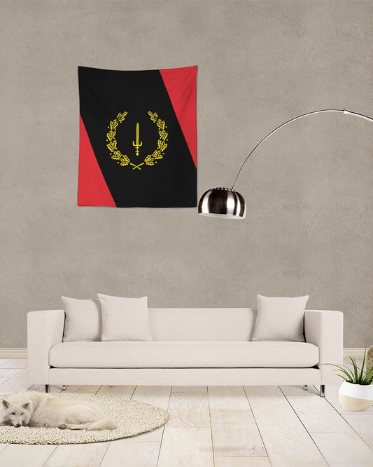 The Black American Heritage flag Luxury Tapestry 51"x60"