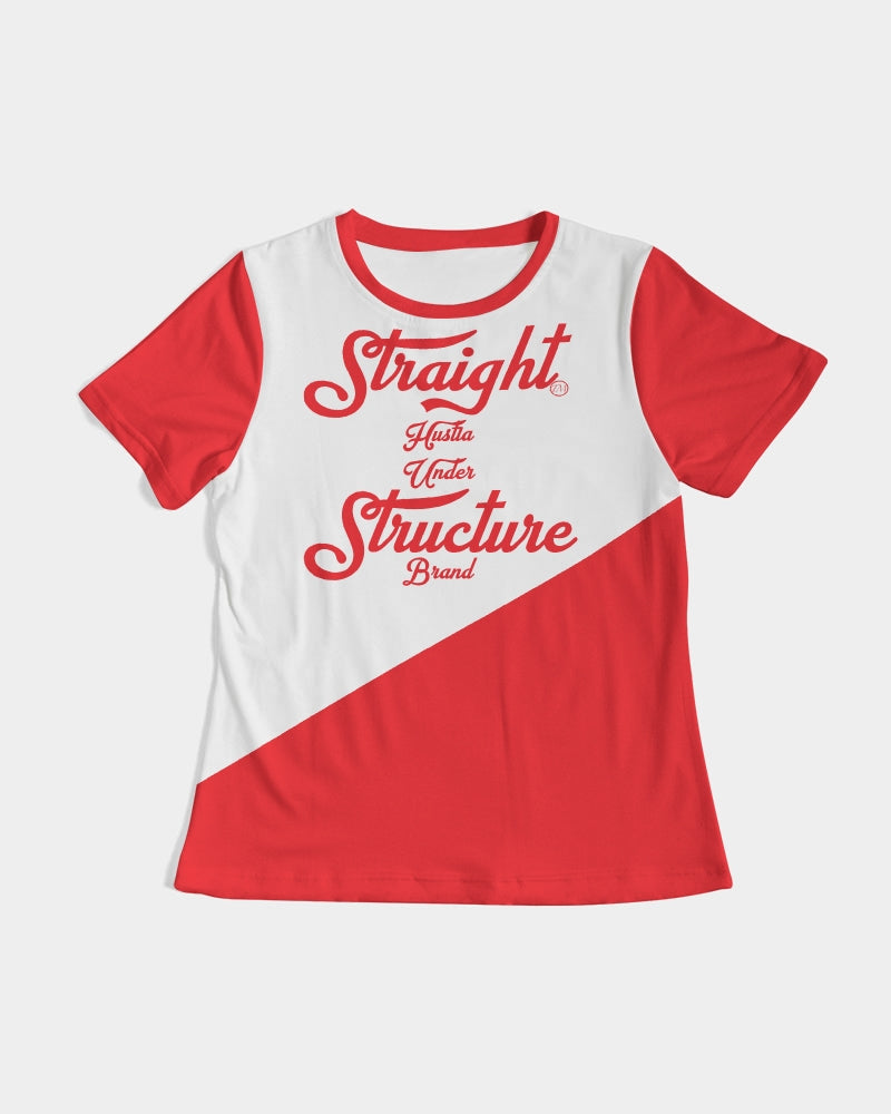 SHUS Brand Red  luxury Women's Tee