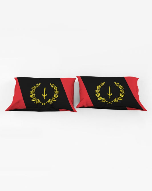 The Black American Heritage flag Luxury Queen Pillow Case