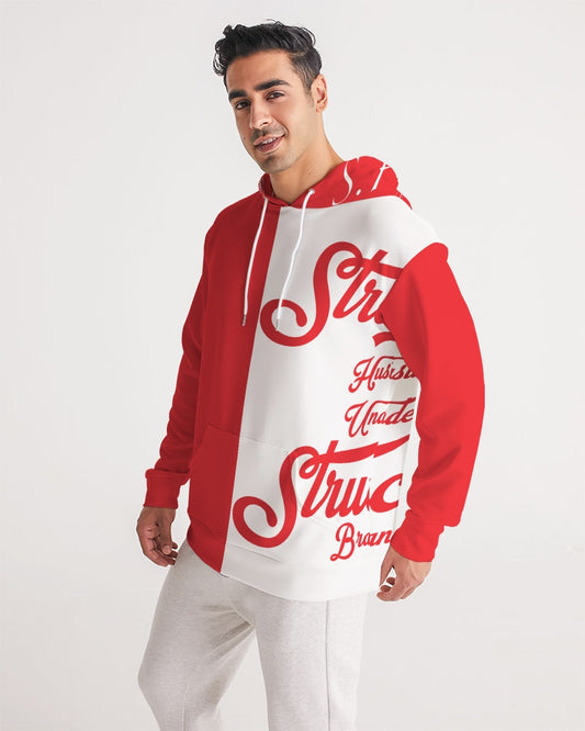 SHUS Brand Red logo luxury Men's Hoodie