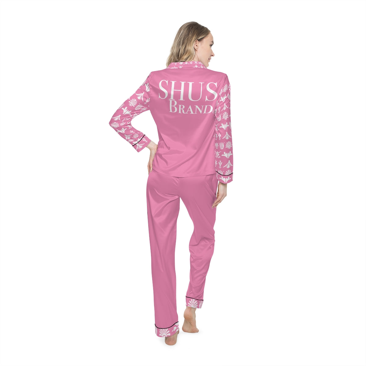 SHUS Brand  Women's luxury Satin Pajamas