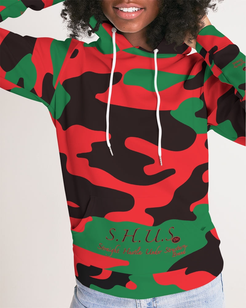 SHUS Brand RBG Camo Luxury Women's Hoodie
