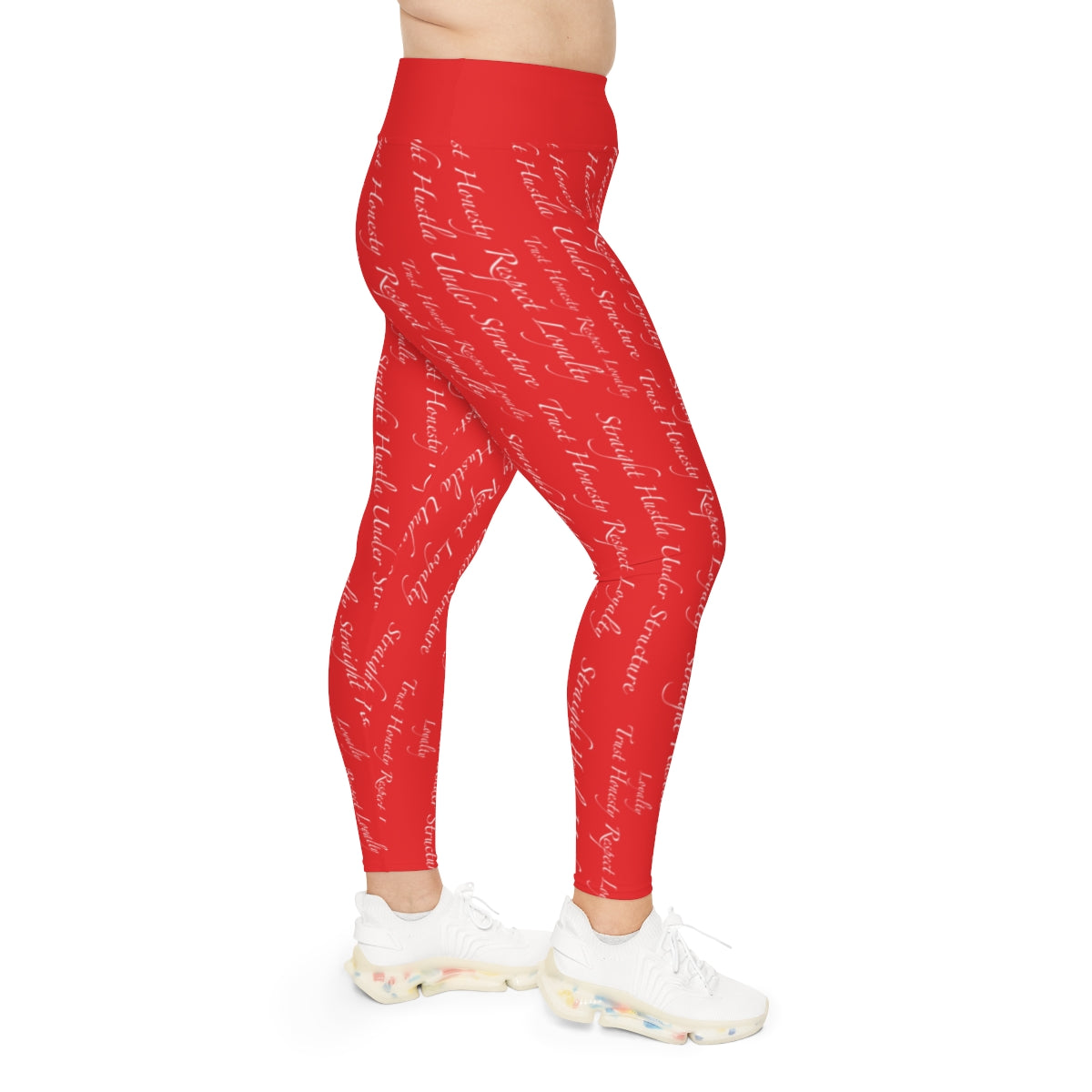 SHUS Brand Trust, Respect, luxury Plus Size Leggings