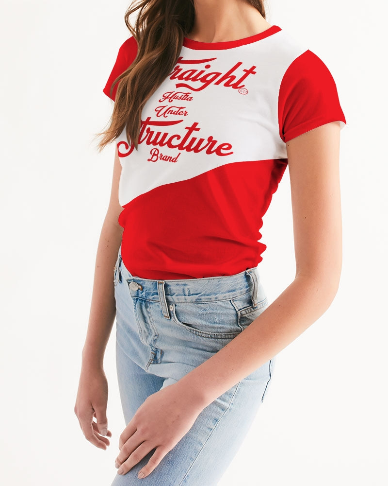 SHUS Brand Red  luxury Women's Tee