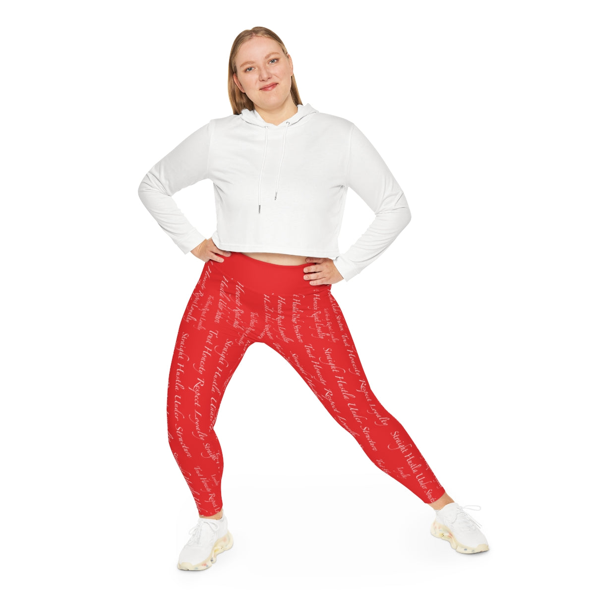 SHUS Brand Trust, Respect, luxury Plus Size Leggings