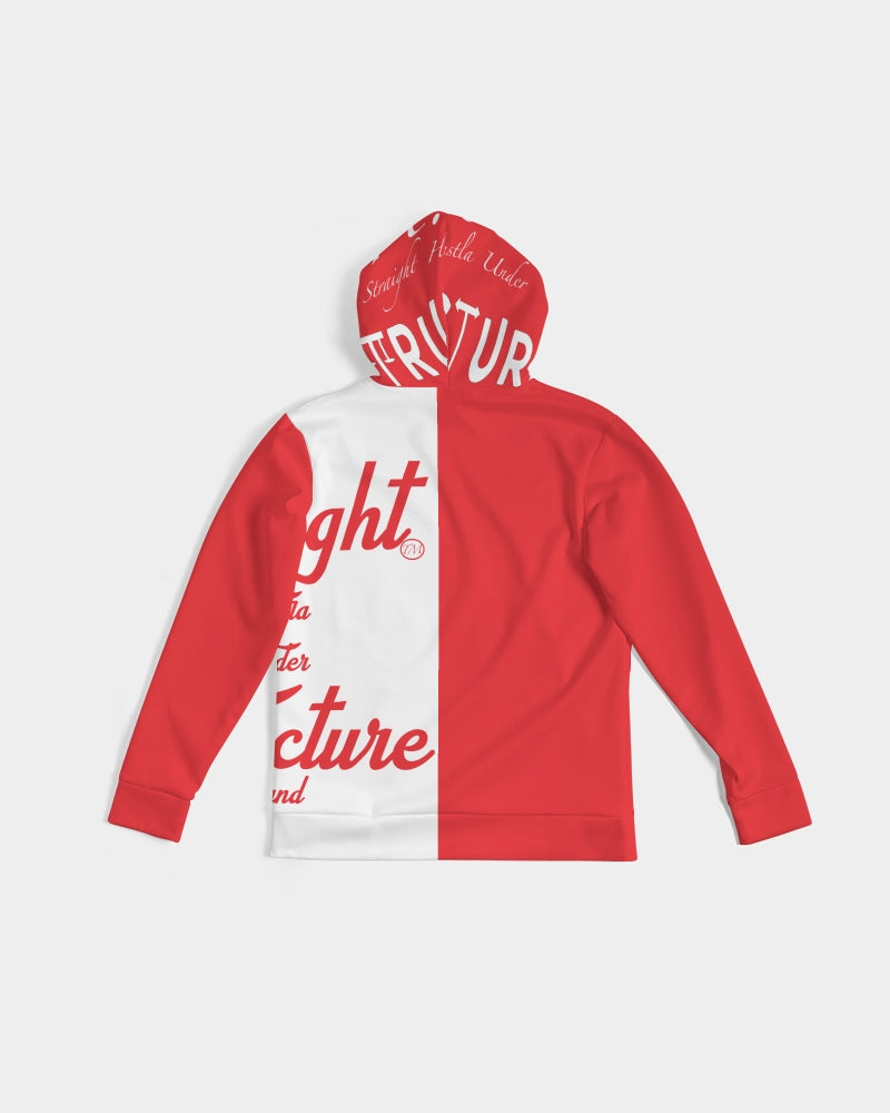 SHUS Brand Red logo luxury Men's Hoodie